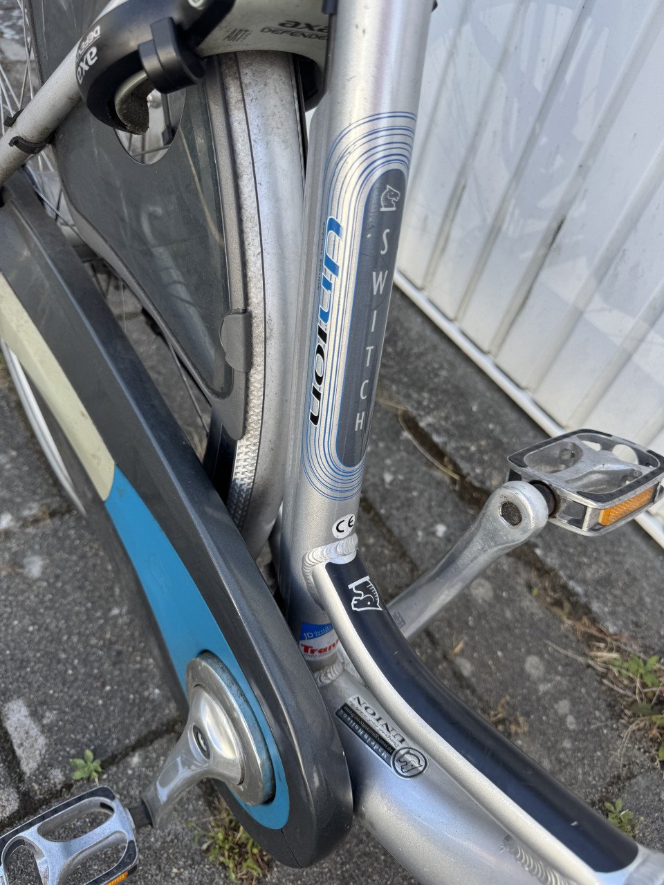 Union Switch elektrische fiets 2 accu's