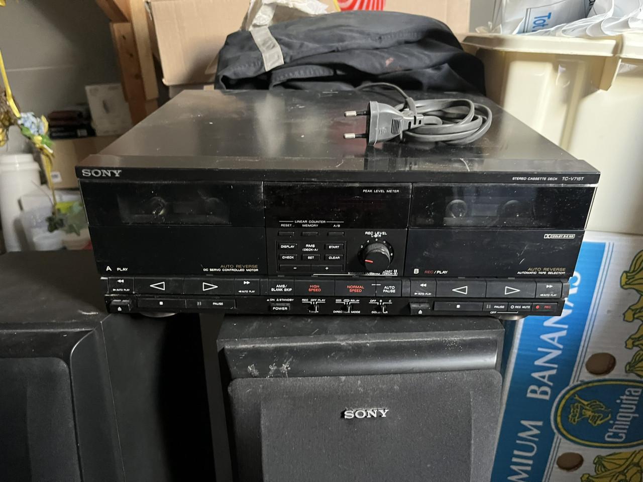 Sony Stereo cassette deck TC-V715T