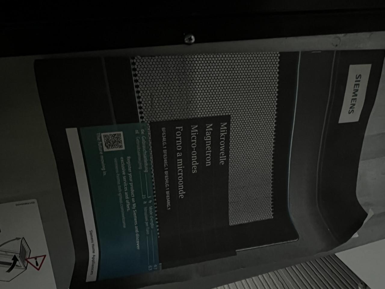 Nieuwe Siemens BF634LGS1 inbouw magnetron winkelprijs €619,-