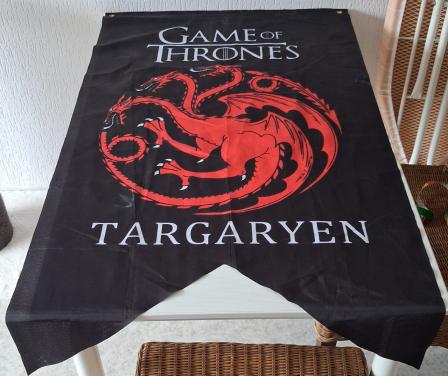 Game of Thrones Targaryen vlag