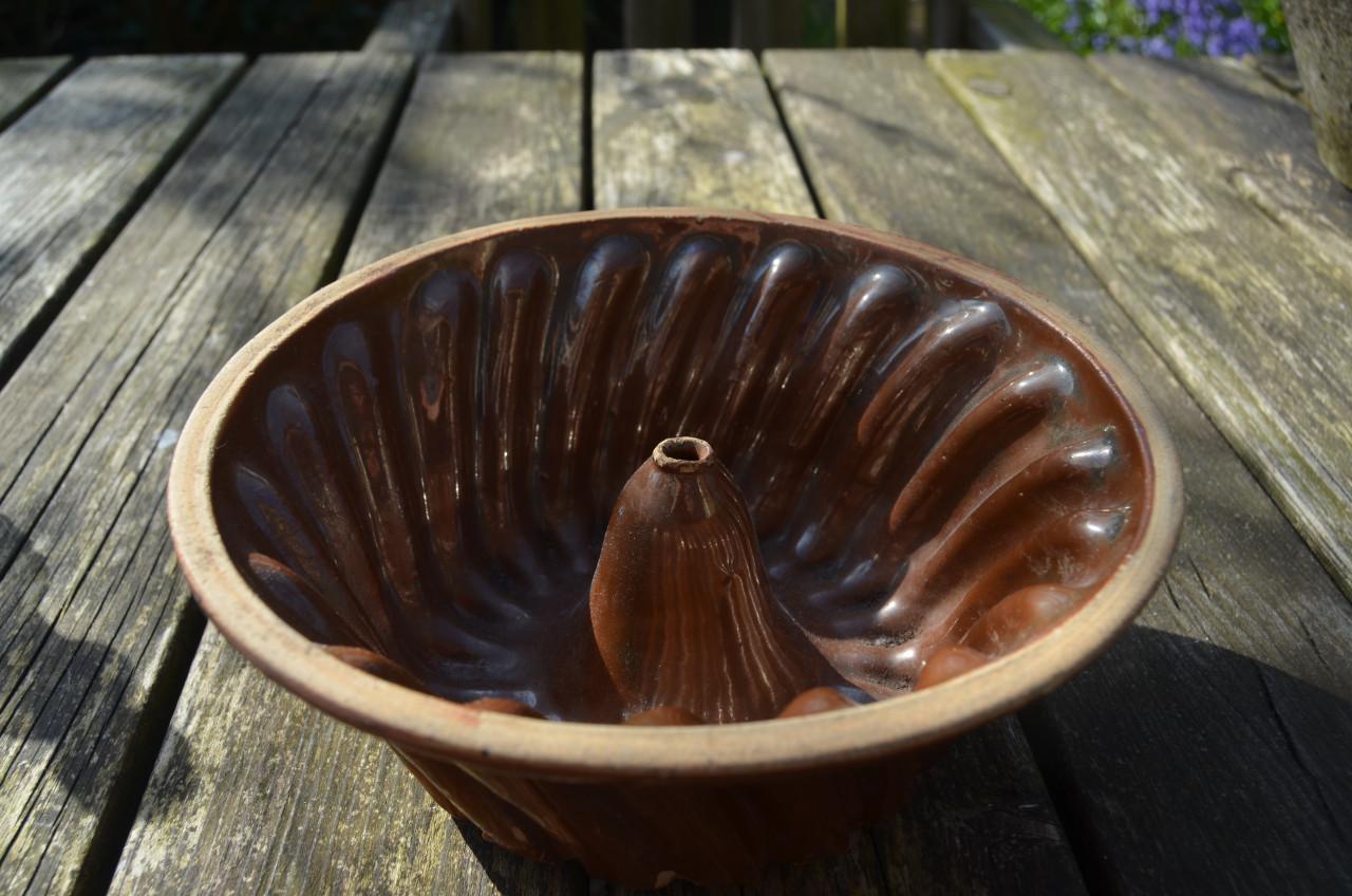 Oude simpele pudding/tulbandvorm