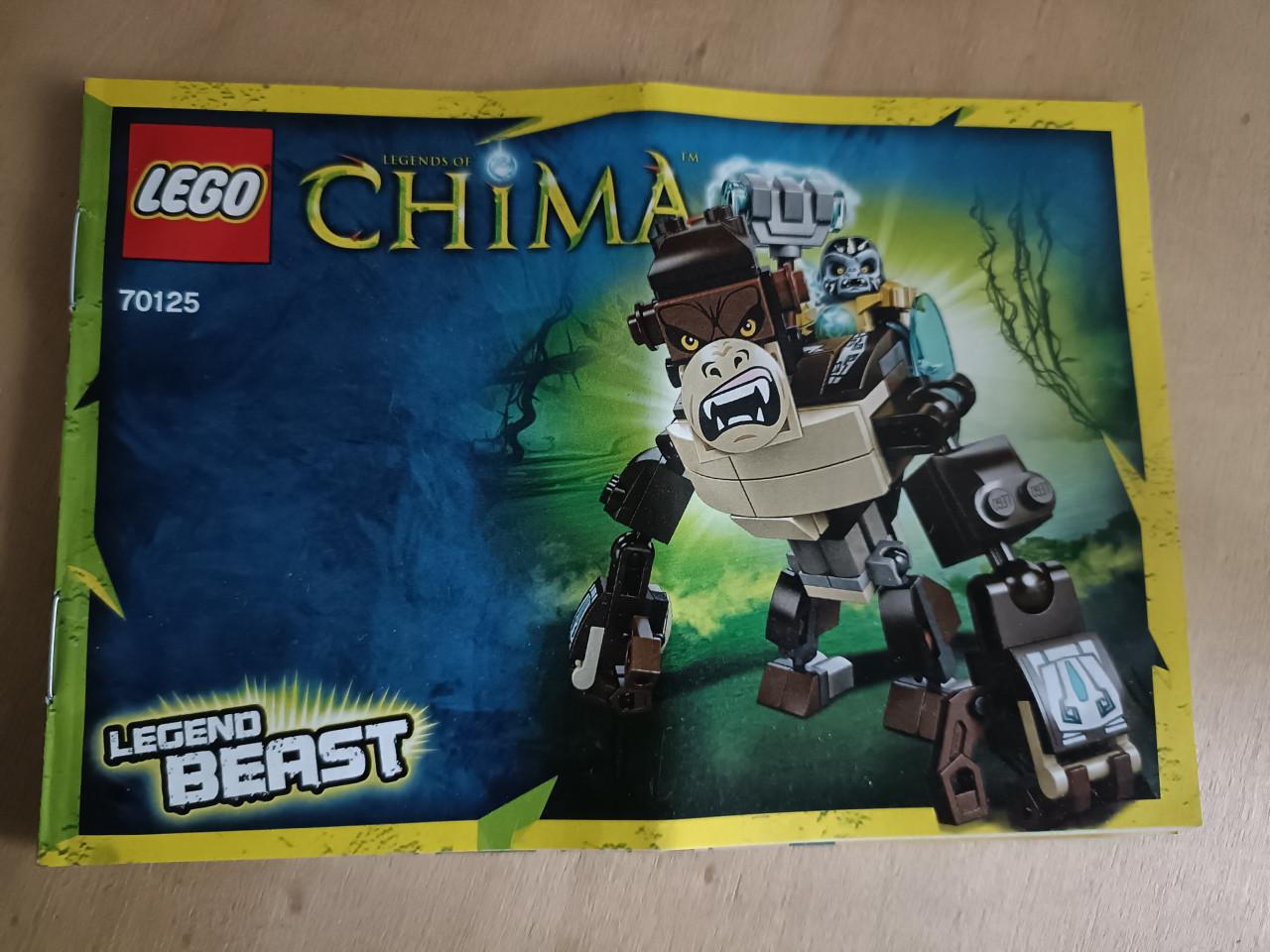 Lego 70125 Chima Gorilla Legendebeest