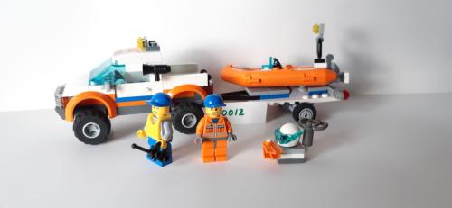 Lego 60012: 4x4 & Duikersboot + 2 minifiguren