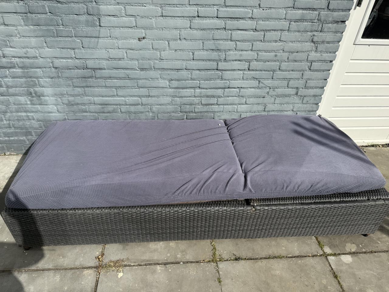 Gratis Rieten zonnebed