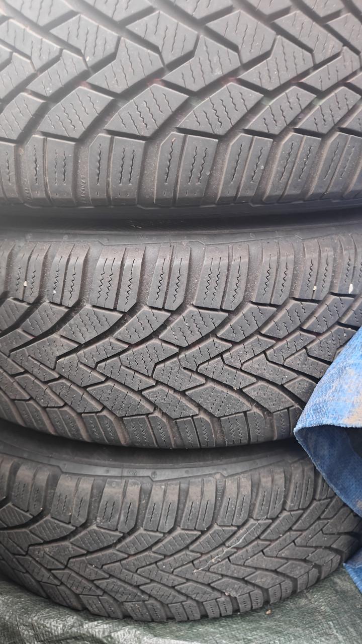 Winterbanden 5x100 met stalen velgen
