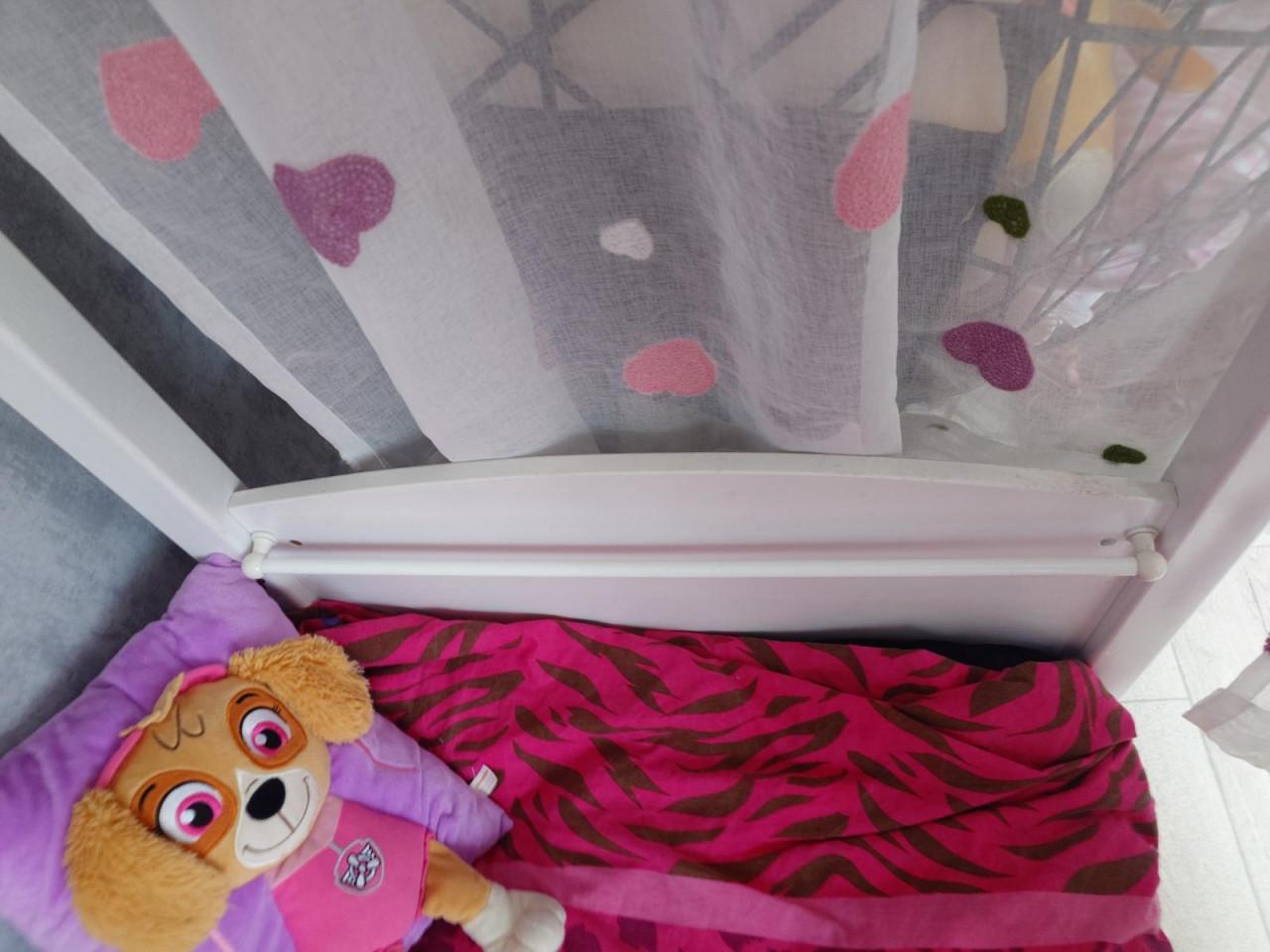Peuter hemelbed meisje met opberglade