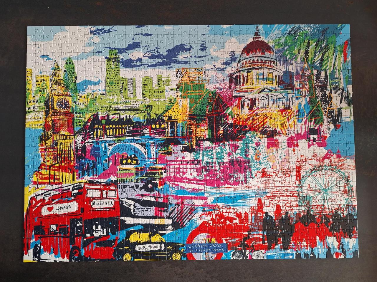 Heye puzzel Kitty McCall - City life London, 1000 stukjes