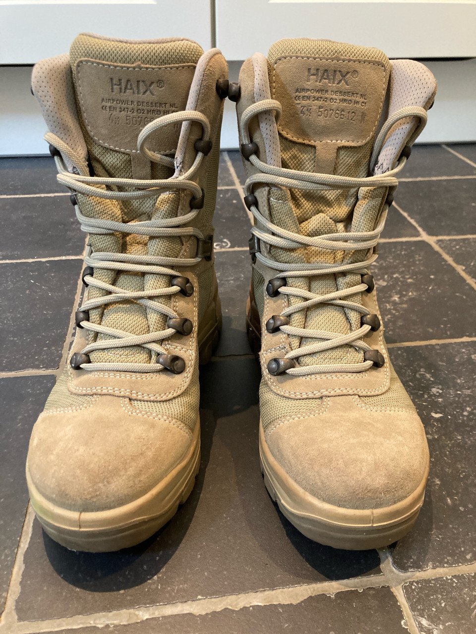Nieuwe Haix Airpower dessert schoenen maat 37