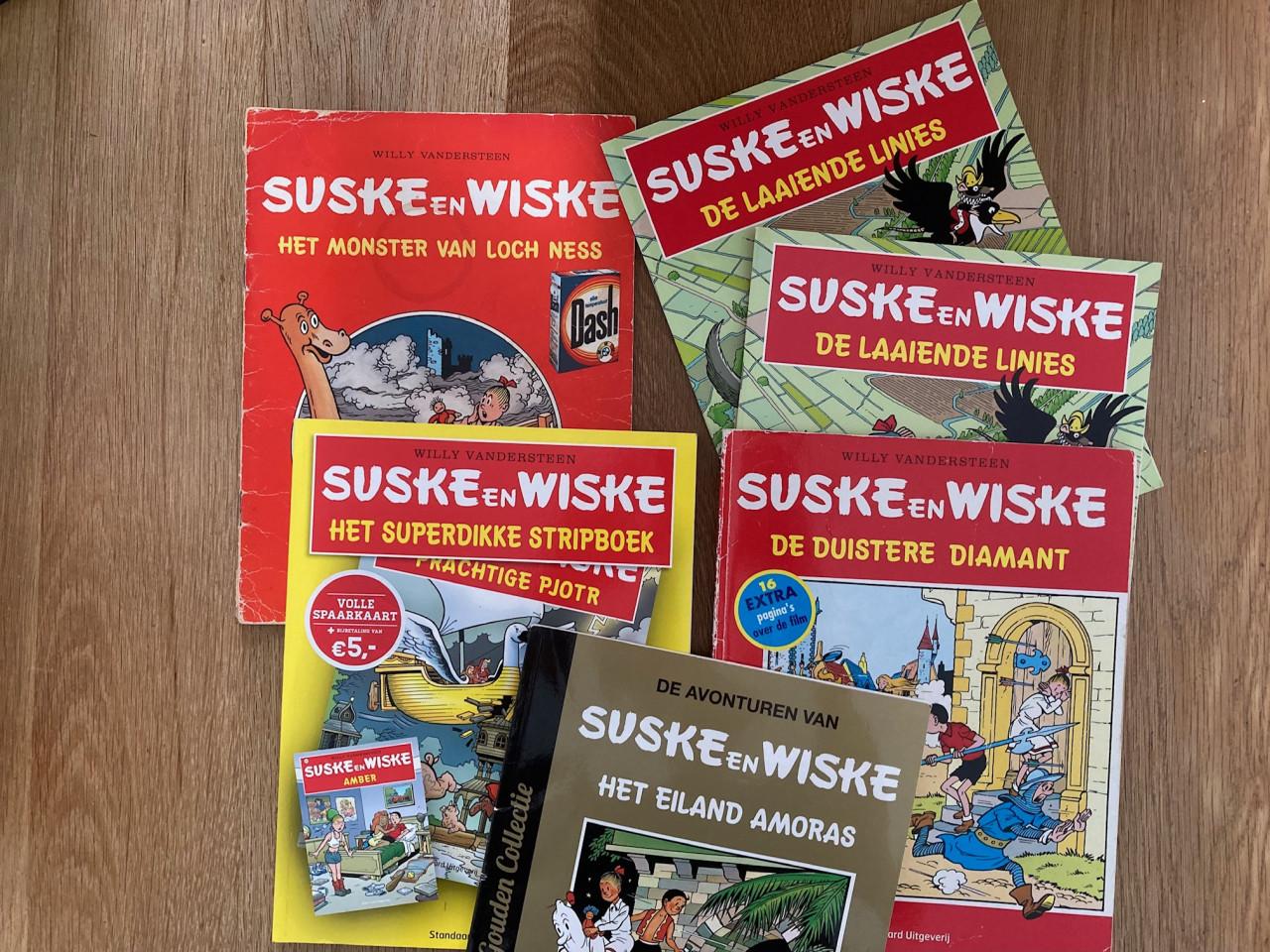 Grote collectie stripboeken