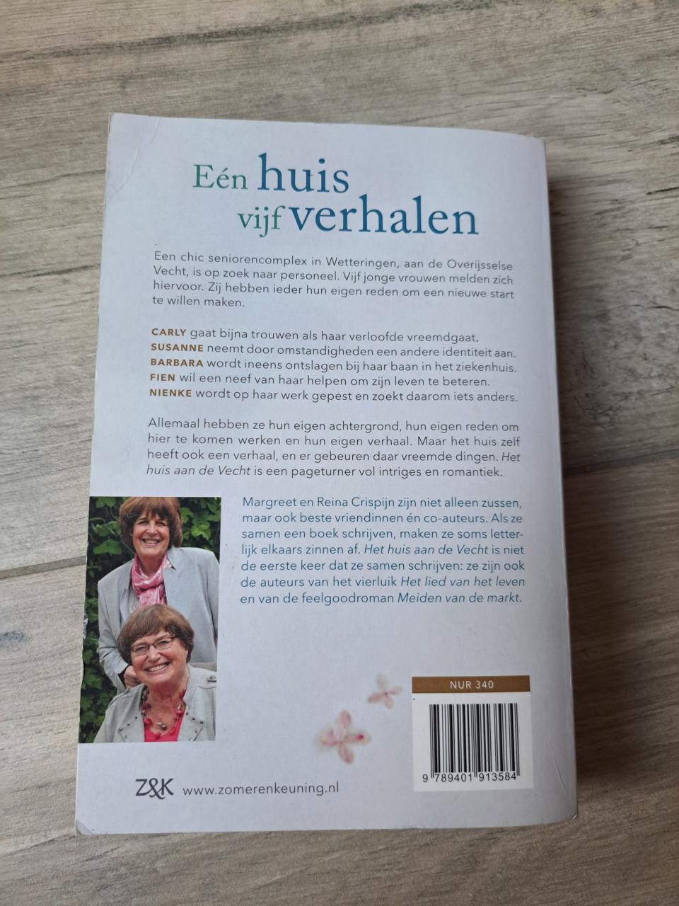 Roman Het huis aan de vecht Margreet en Reina Crispijn