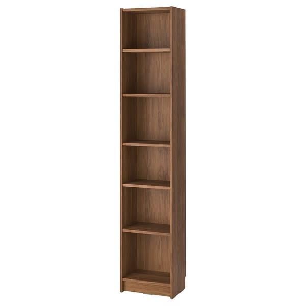 Billy boekenkast bruin-walnoot patroon