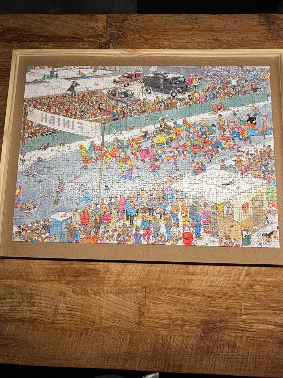 Van Haasteren puzzel-Elfstedentocht