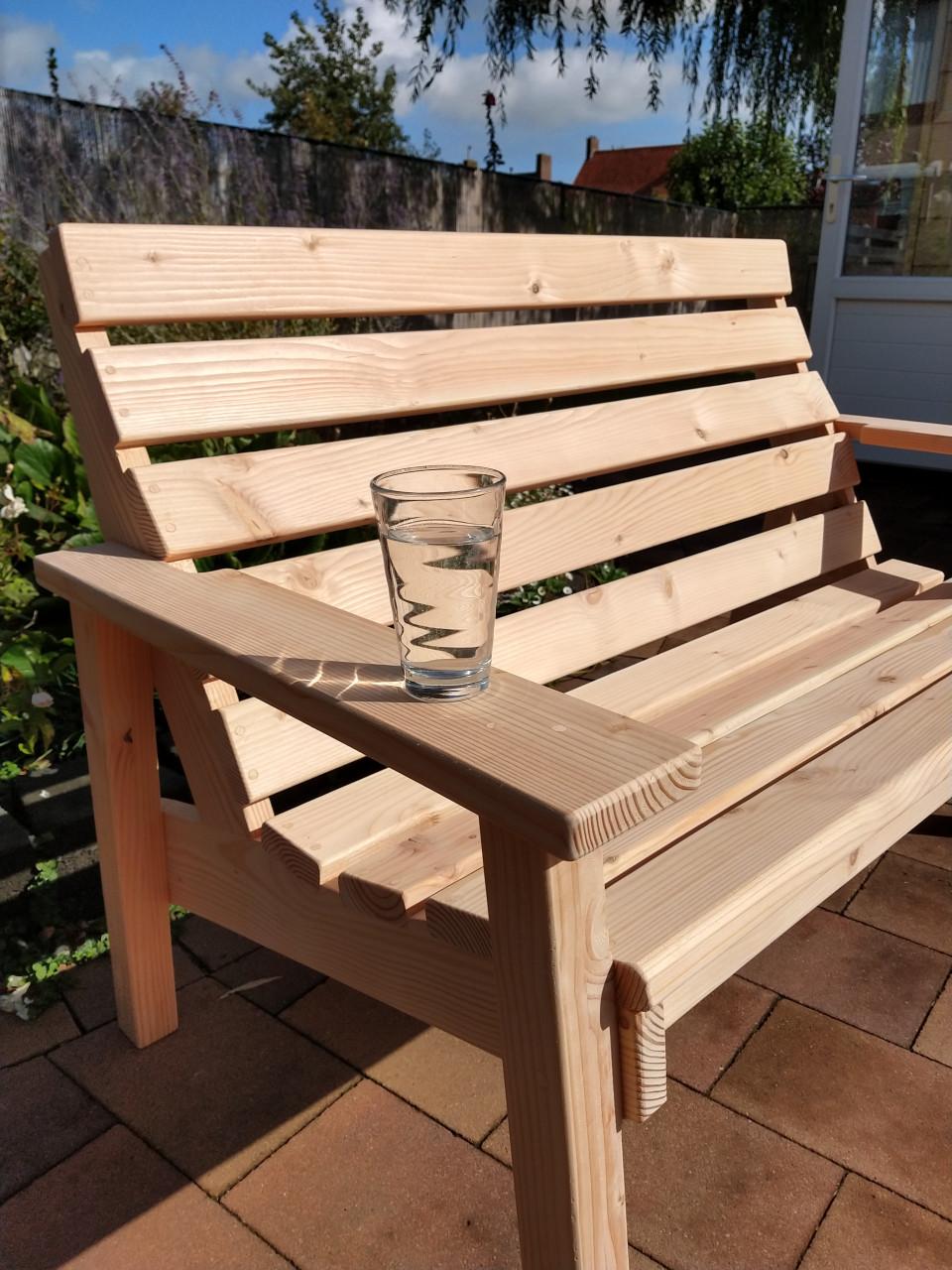 Comfortabele tuinbank