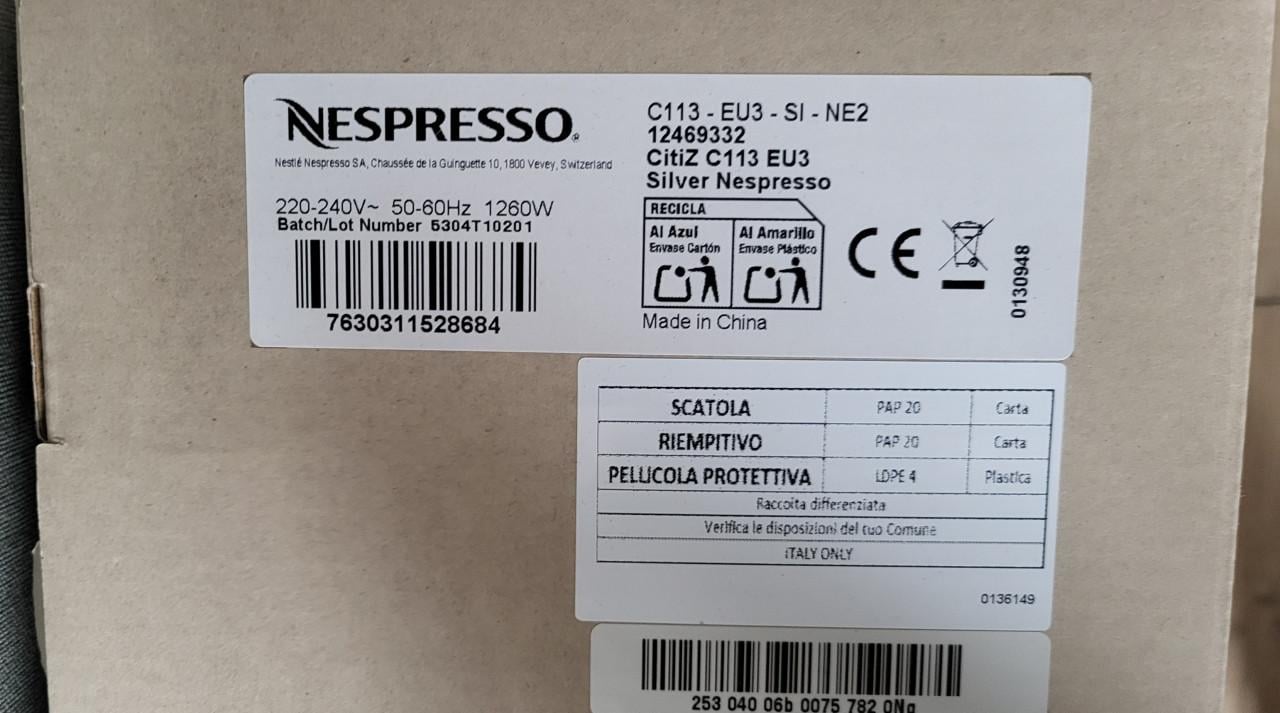 Nespresso CITIZ