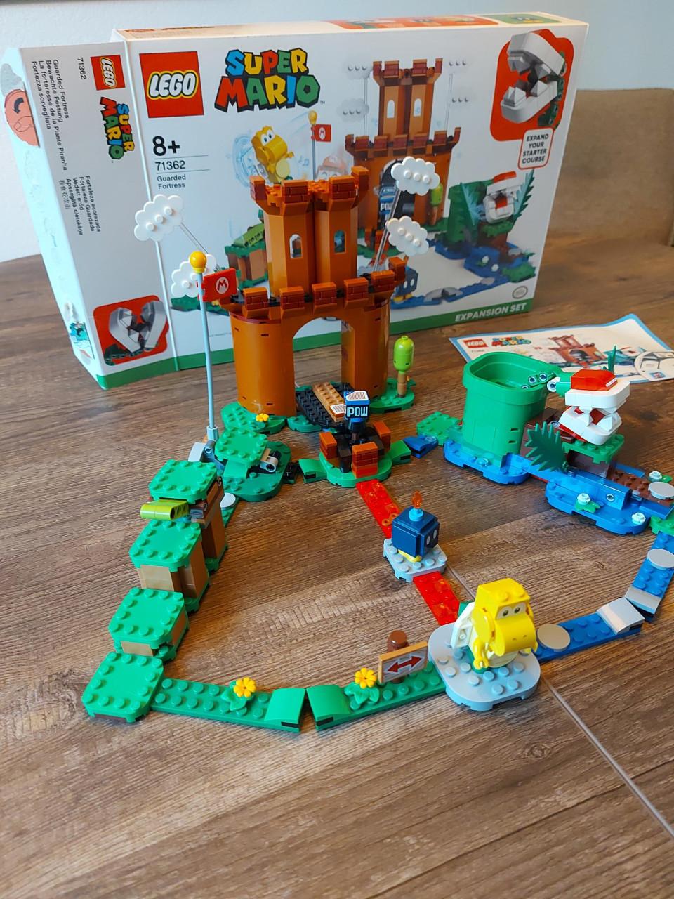 Lego Super Mario 71362 Guarded Fortress Bowser Castle compleet in doos