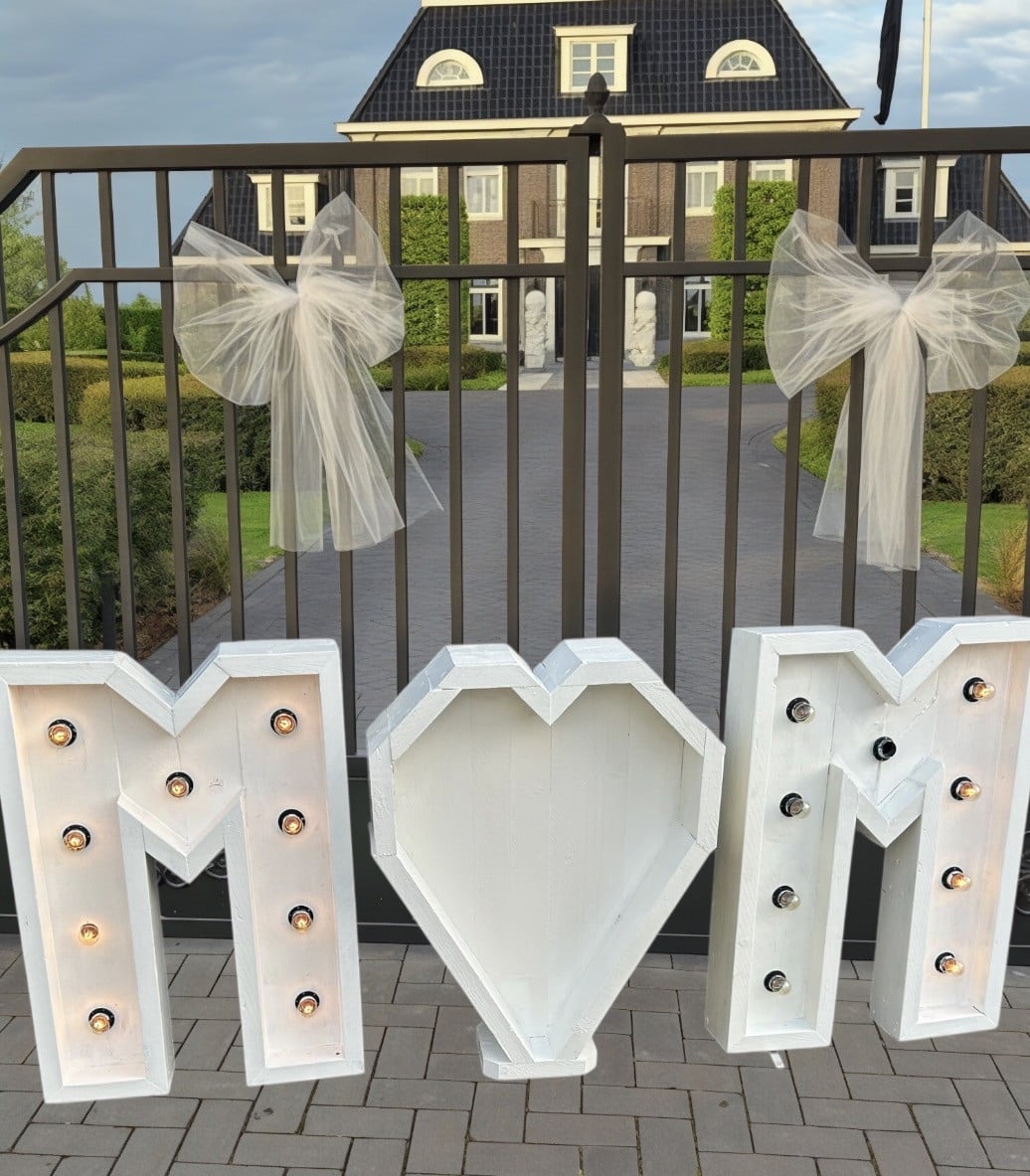 Led cijfers of led letters huren