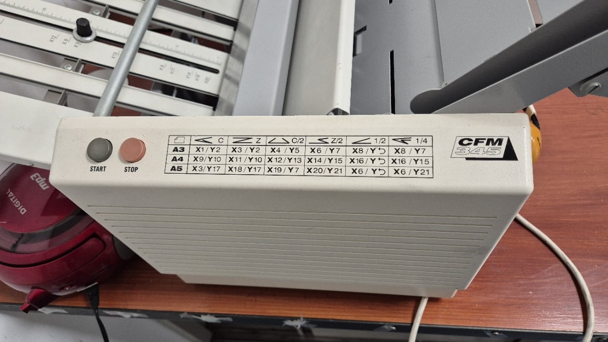 Vouwmachine CFM 345
