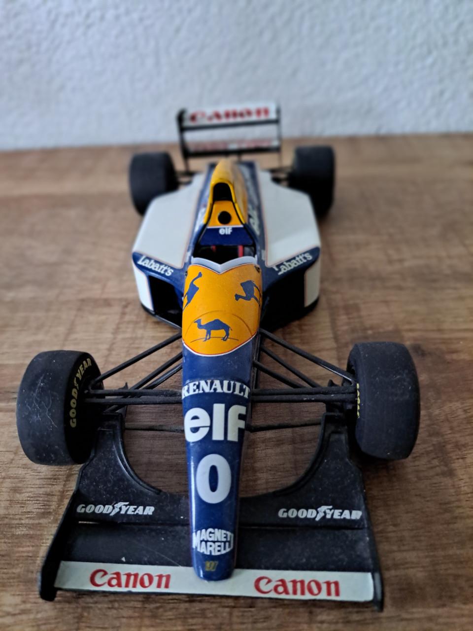 Williams Renault FW15C Formule 1-auto uit 1993