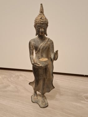 Antieke Bronzen boeddha
