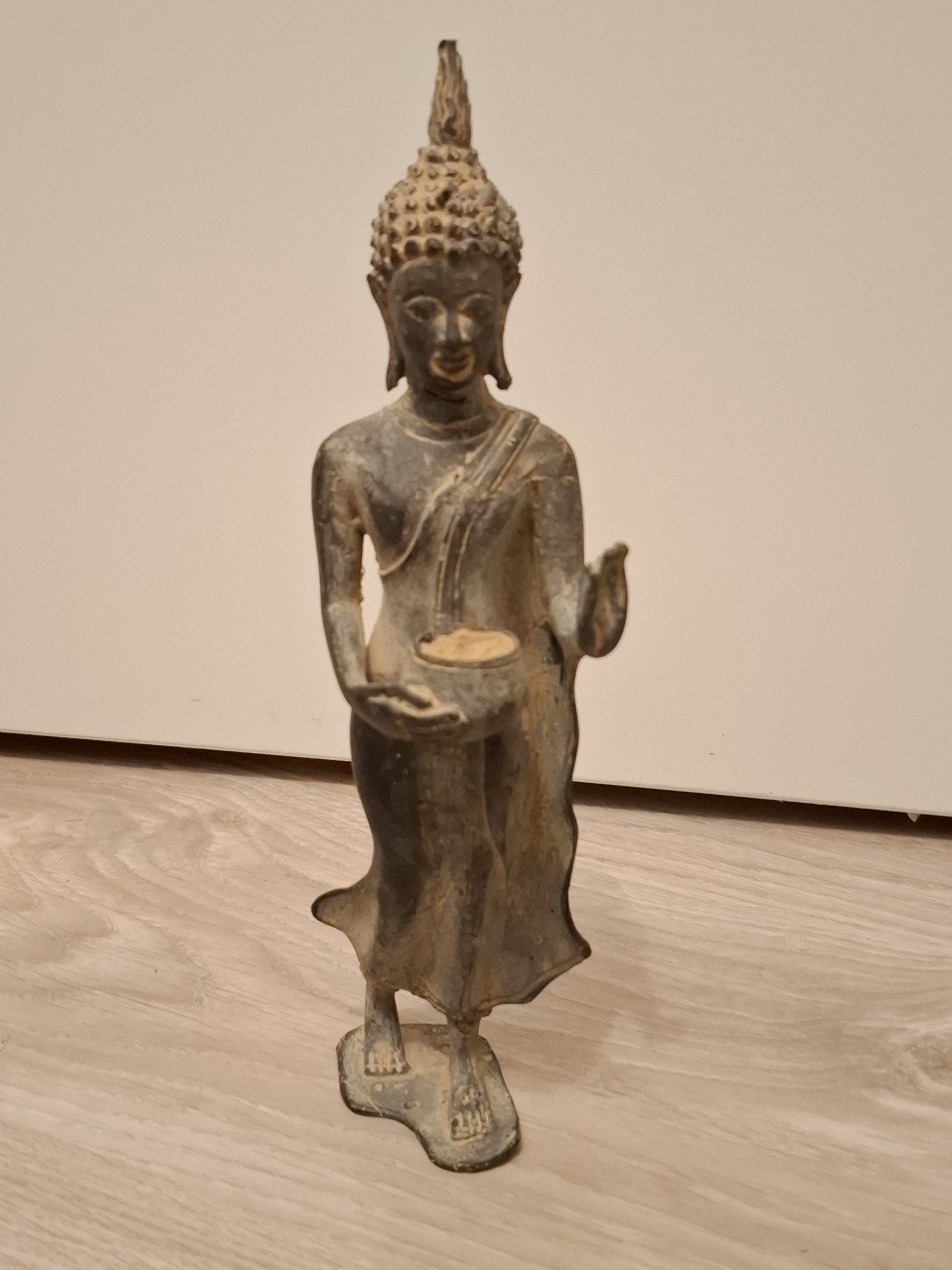 Antieke Bronzen boeddha