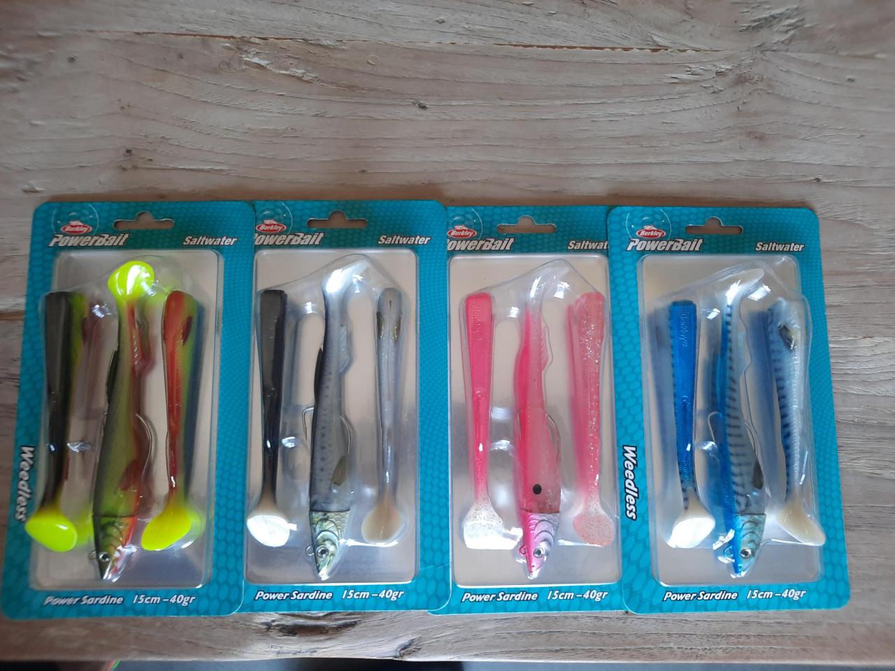 Berkley shads Zeebaars/snoekbaars