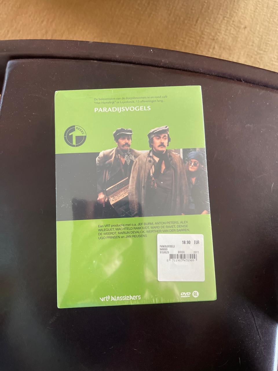 Dvd,s serie paradijsvogels deel Tot 1 met 4 nieuw