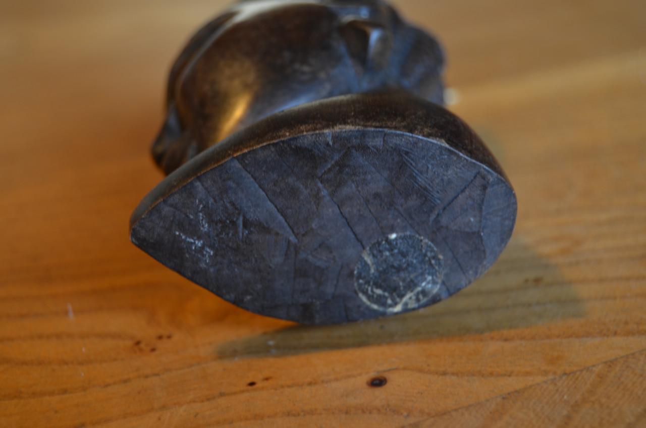 Houtsnijwerk Afrikaans vrouwenhoofd