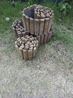 Rolborders geïmpregneerd FSC hout