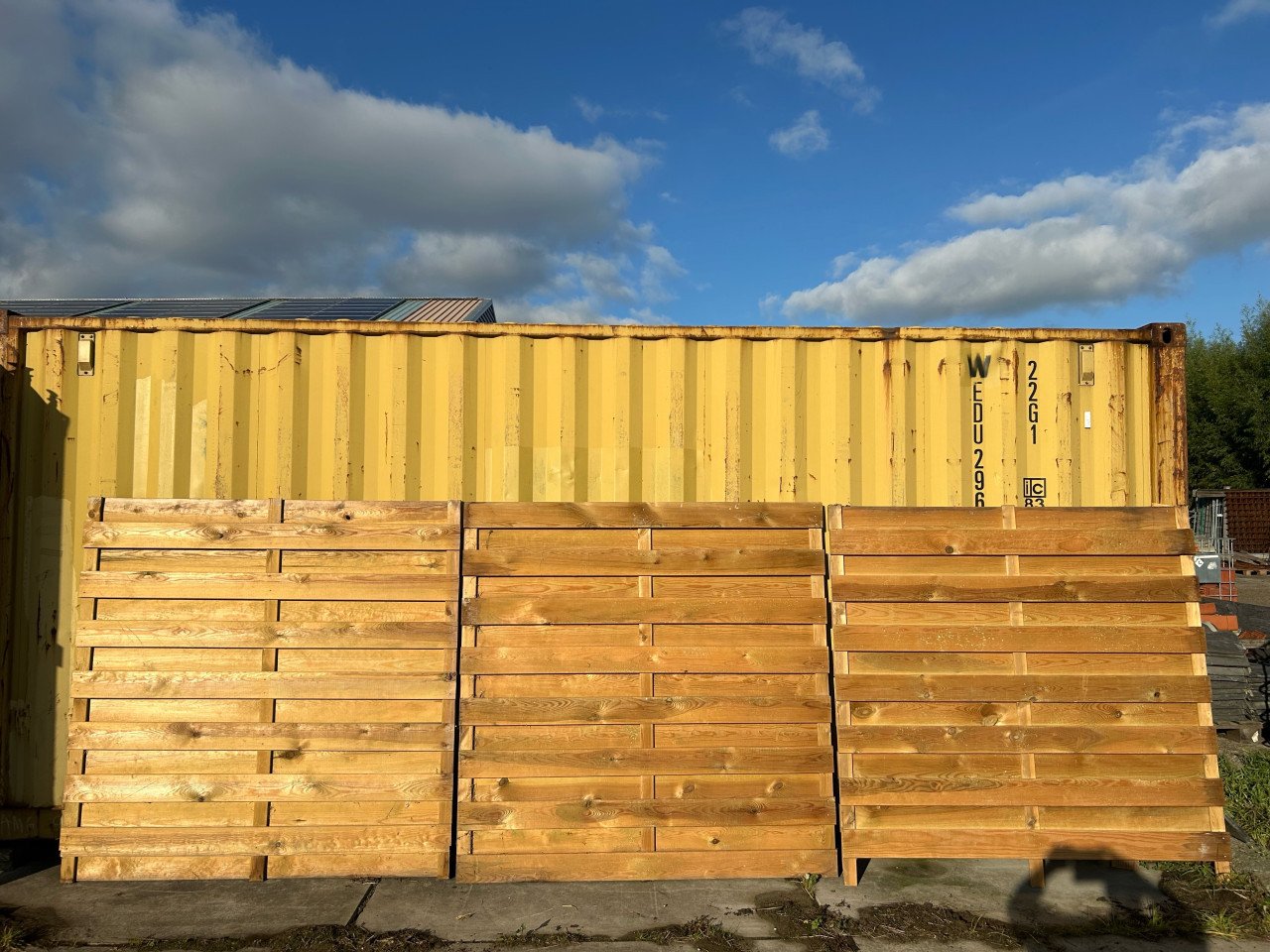 Schutting panelen