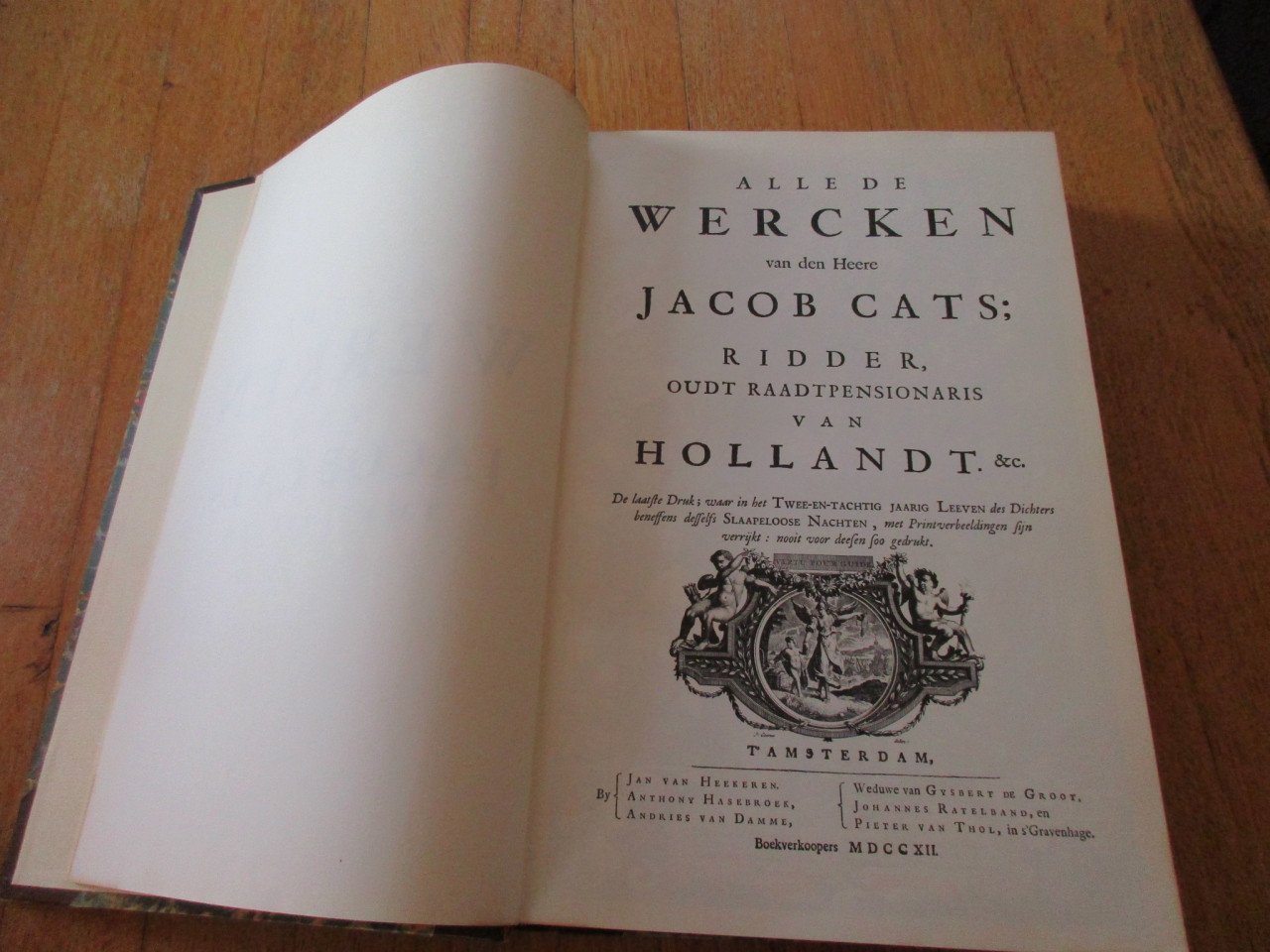 Alle de wercken van Jacob Cats (1862) 2 delen
