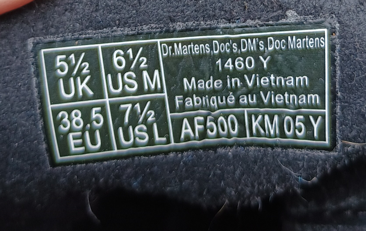 Dr Martens met rits