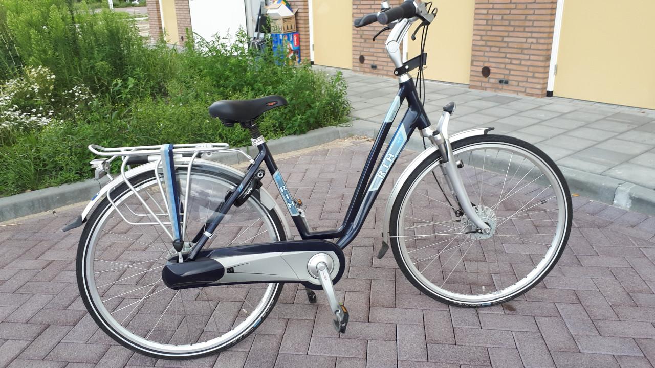 Damesfiets met diepe instap