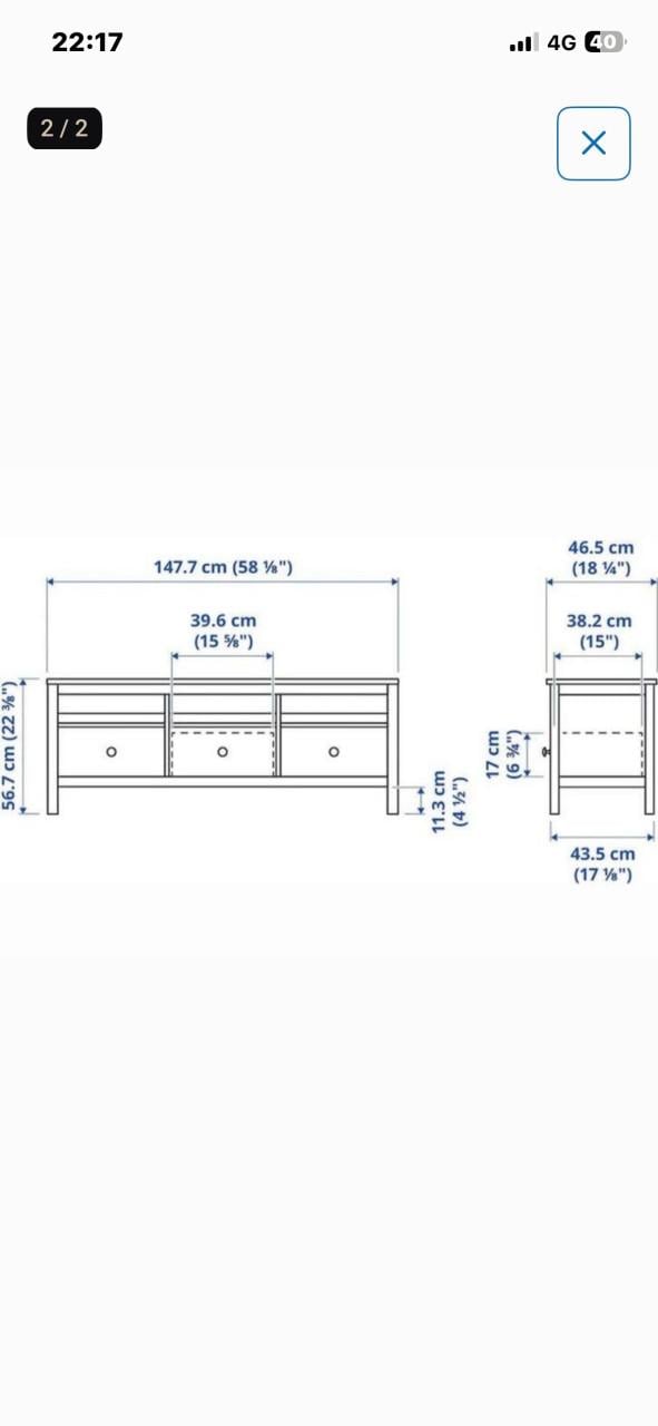 TV kastje IKEA