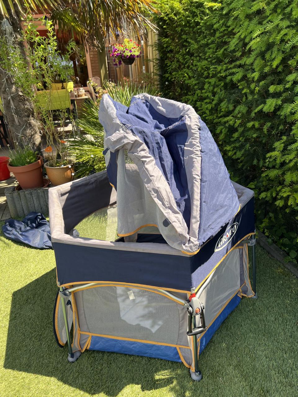 Inklapbare speeltent/box