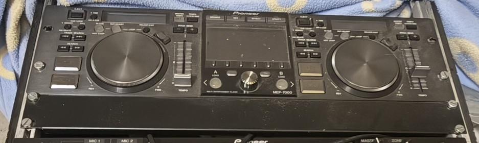 Mengpaneel Pioneer DJM 5000 + mep 7000 controller