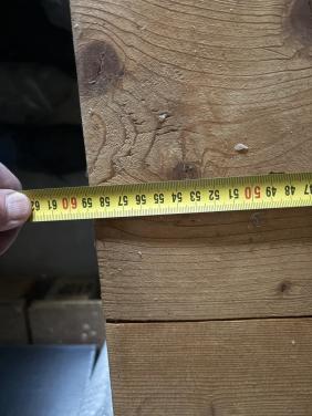 Stoere Houten tafel laag model