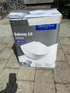 Villeroy & Boch Subway 3.0 wc combipack (nieuw)