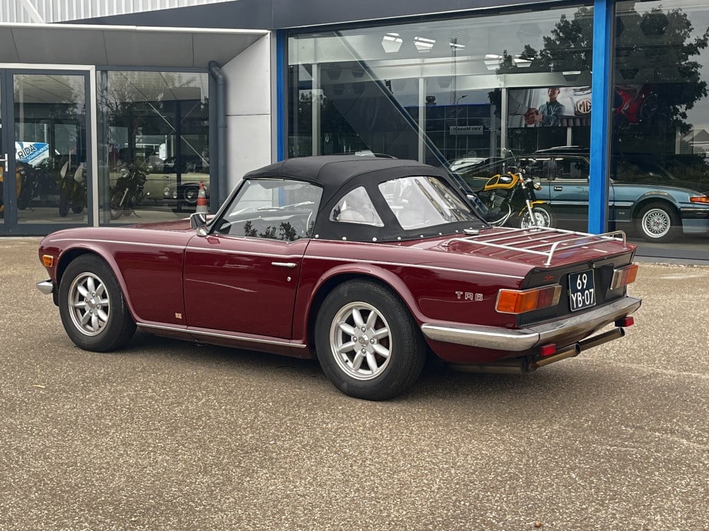 Triumph TR6 2.5 roadster overdrive