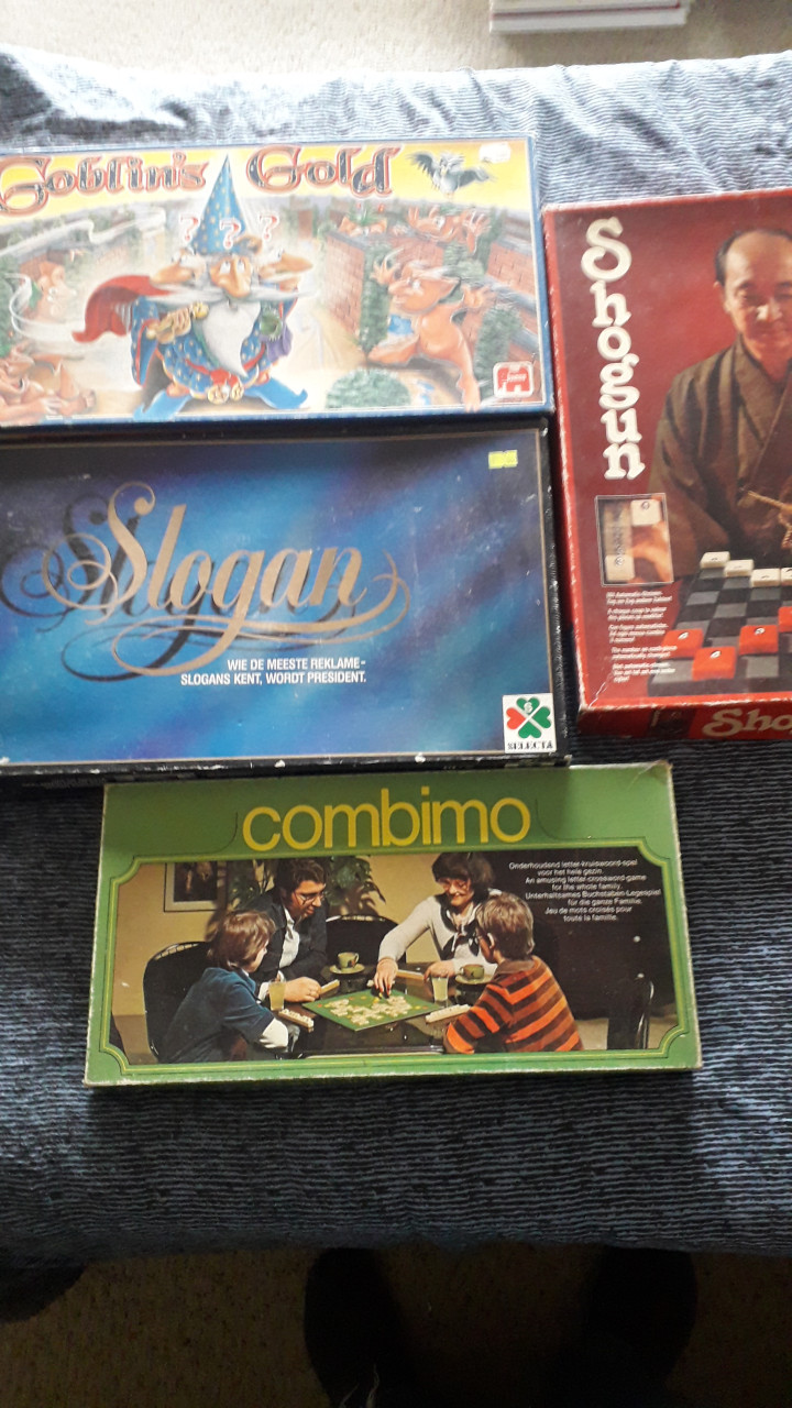 Bordspellen en spelmagazijnen