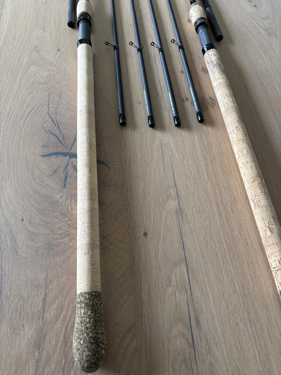 2 x unieke Drennan feeders 10-11 feet demo en nieuw
