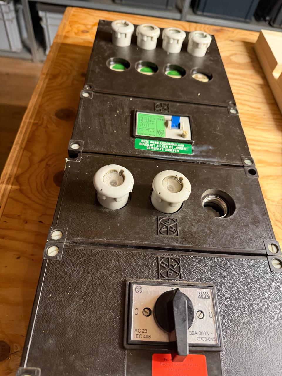 Onderdelen meterkast
