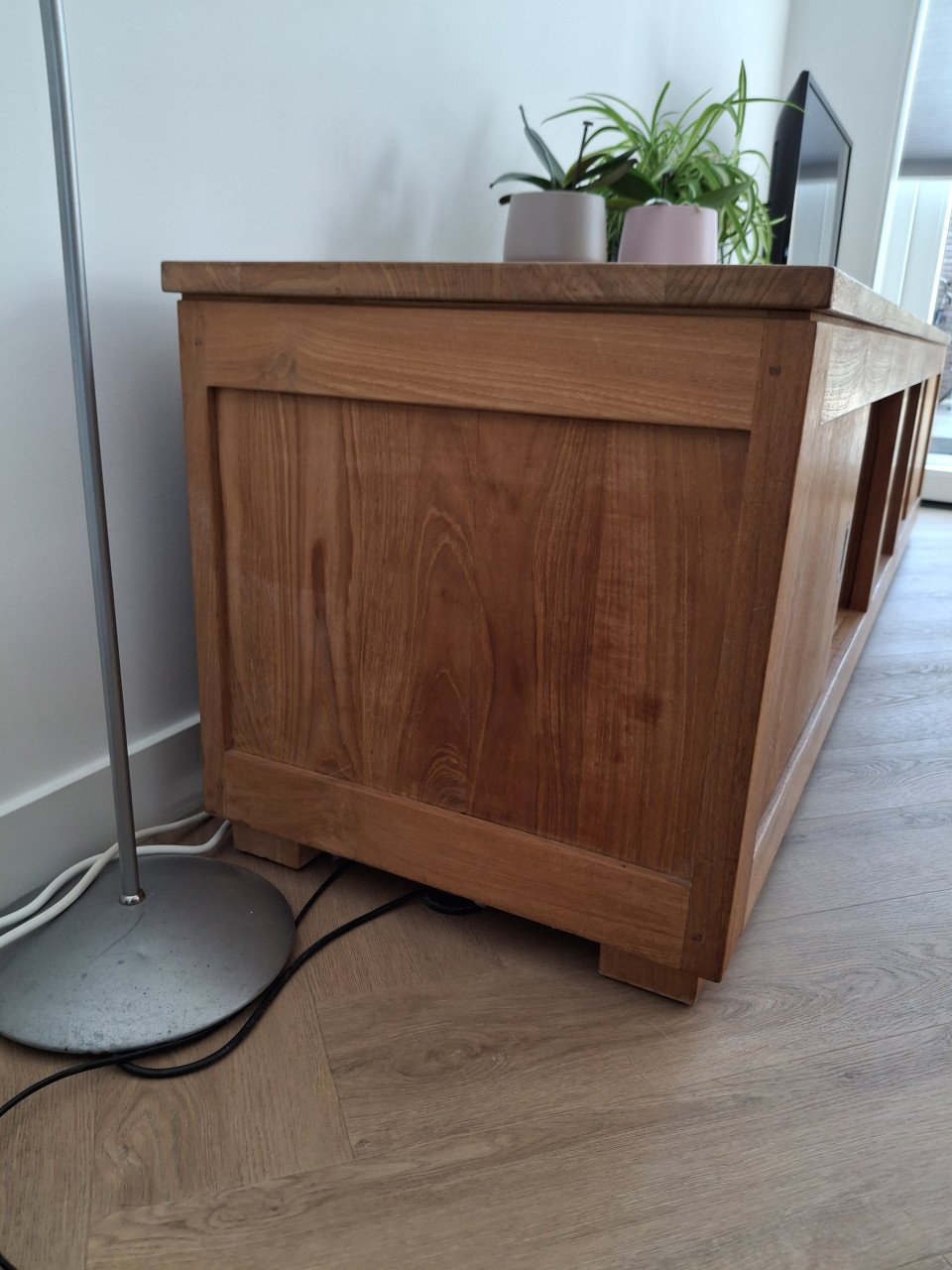 Massief Teak houten dressoir / TV meubel