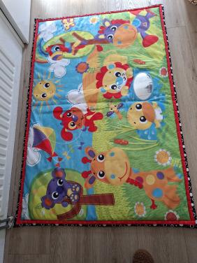 Vloerkleed met babygym