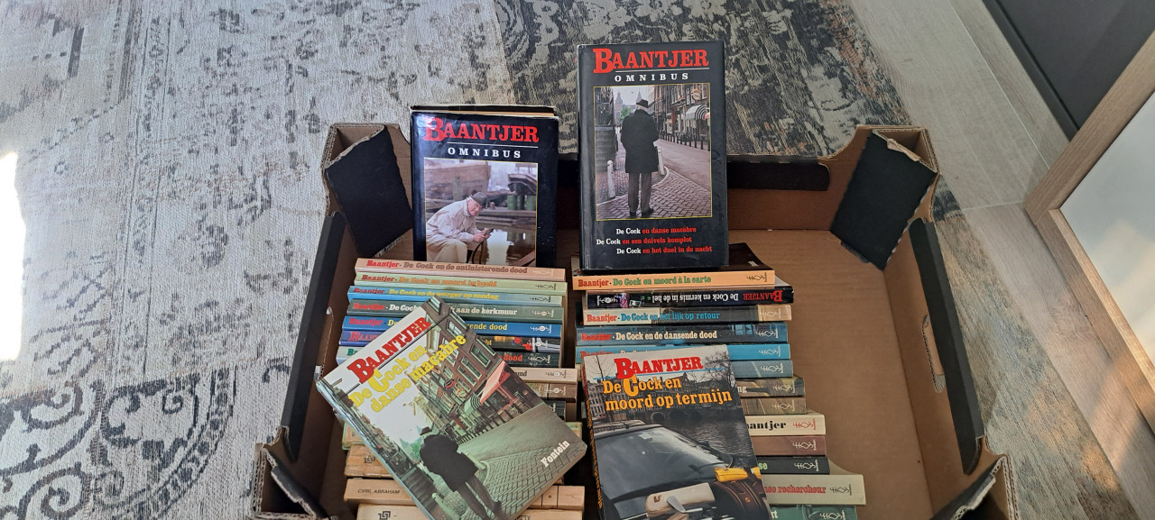 Verzameling Baantjer boeken