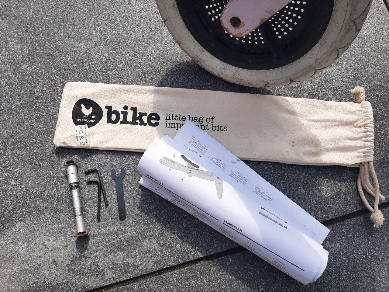 Wishbone bike 3-in-1 loopfiets