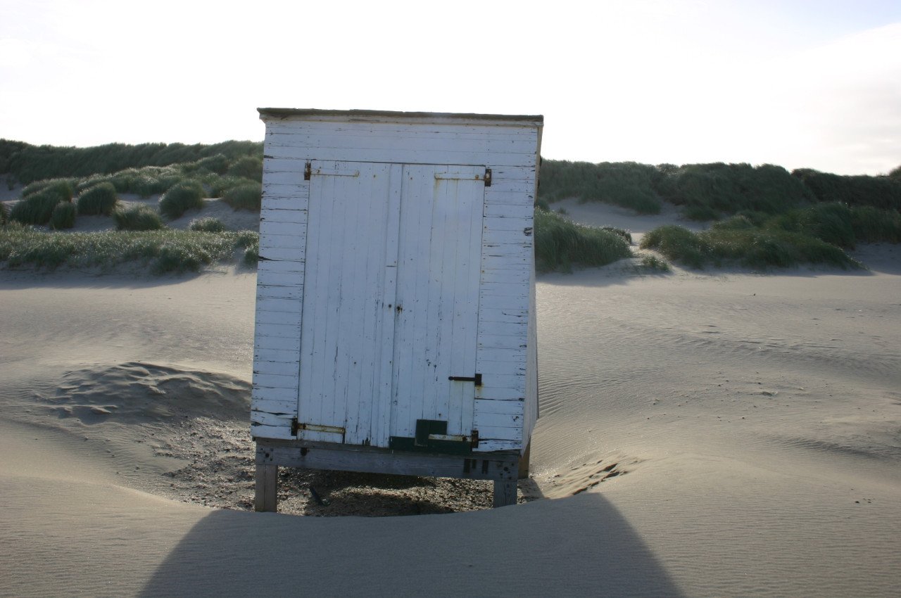 Charmant strandhuisje (2 x 2 meter)