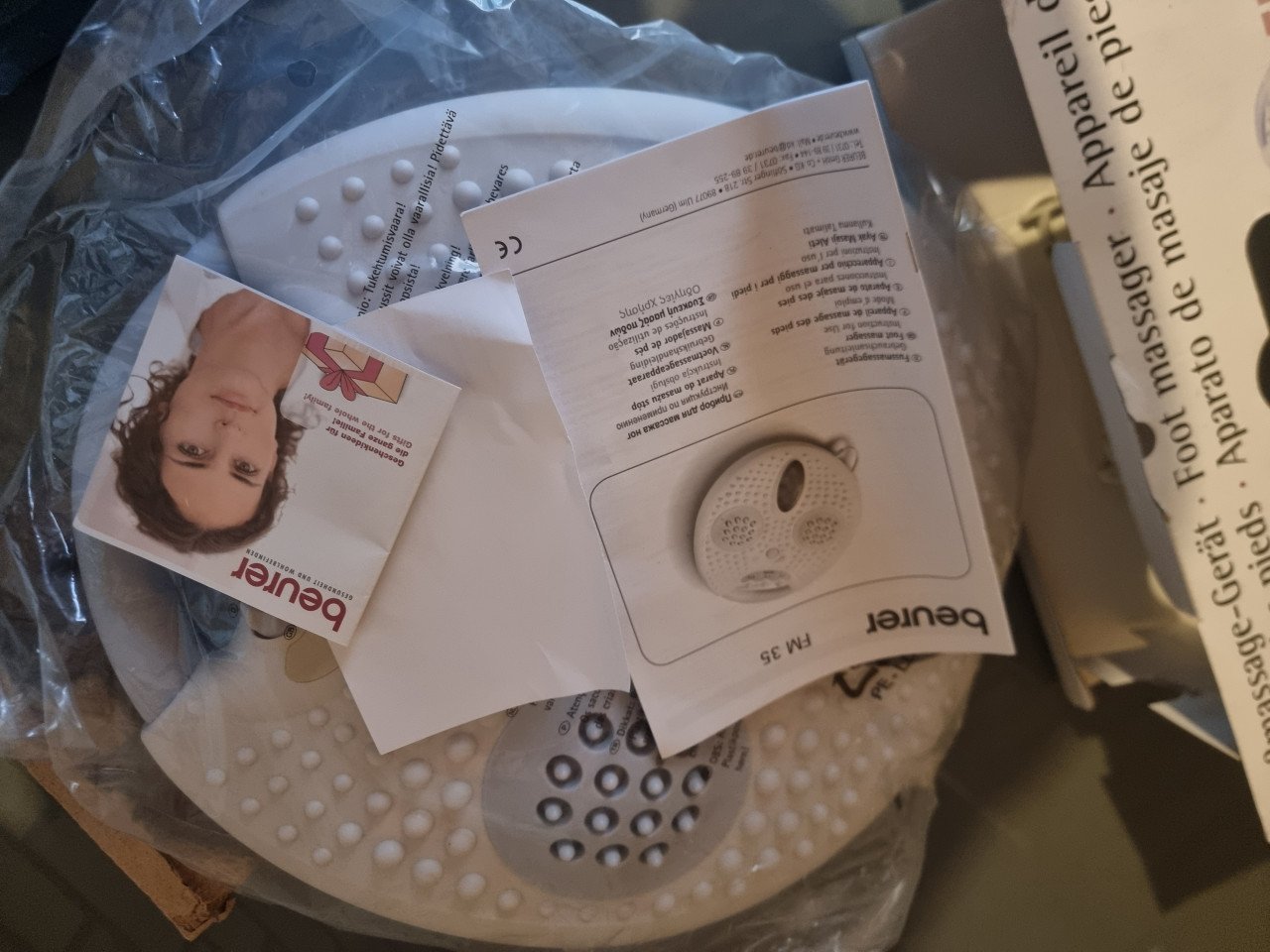 Voetmassage apparaat