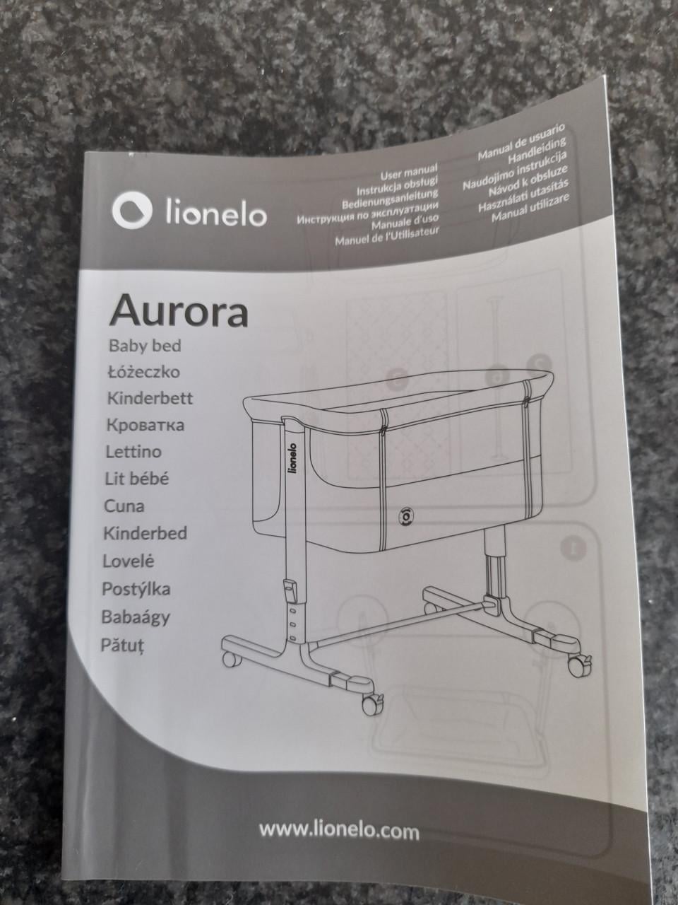 Lionelo Aurora 3in1 Co-sleeper - Babybedje tot 9 kg (z.g.a.n.)
