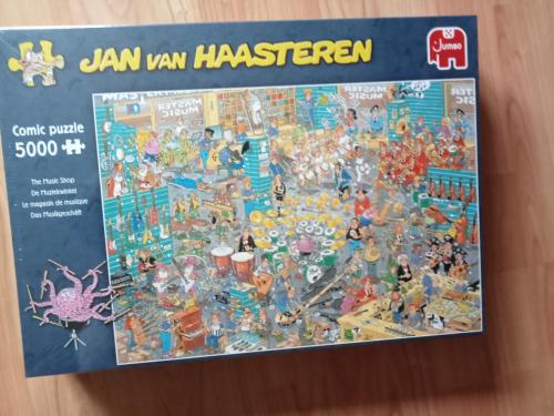 Jan van Haasteren de muziekwinkel