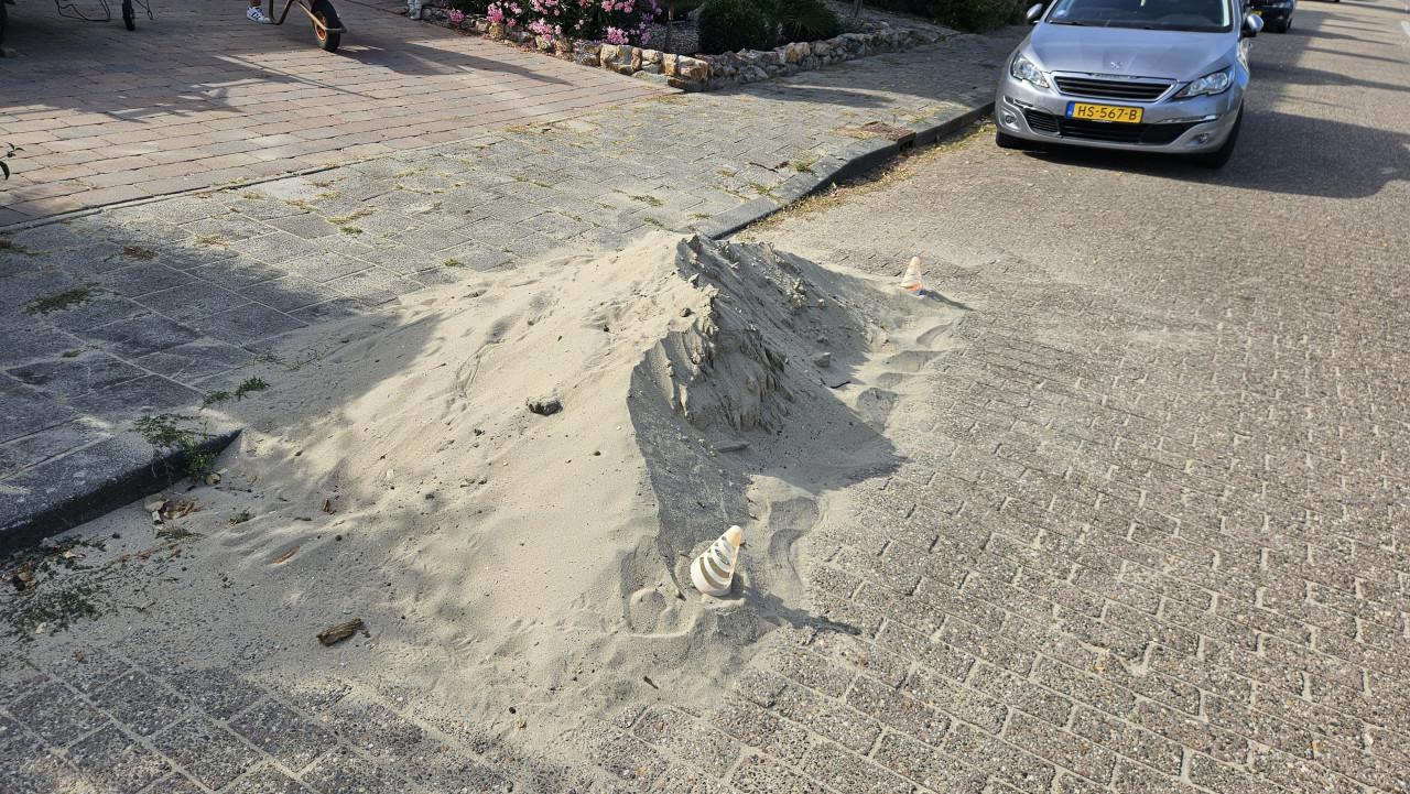 Gratis zand ong 1 kuub